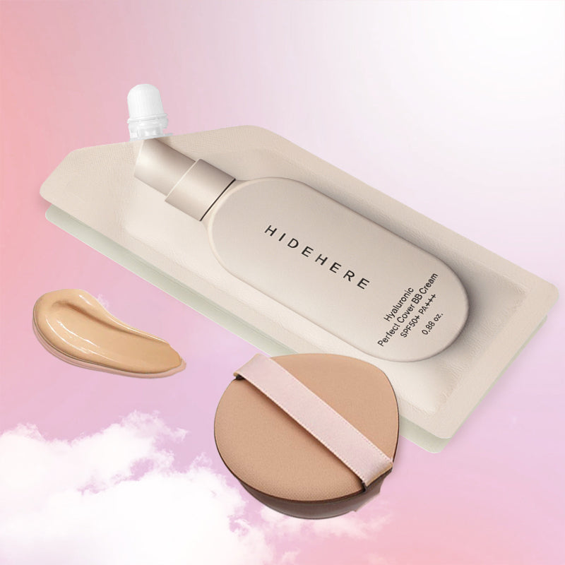Hyaluronic Perfect Cover BB Cream Bonus Makeup Sponge