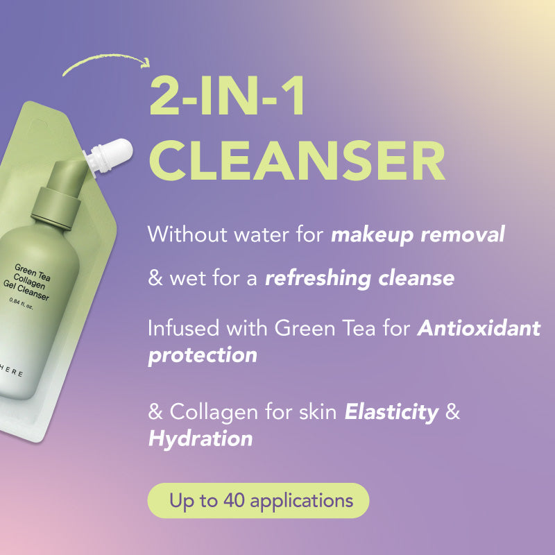 Green Tea Collagen Gel Cleanser
